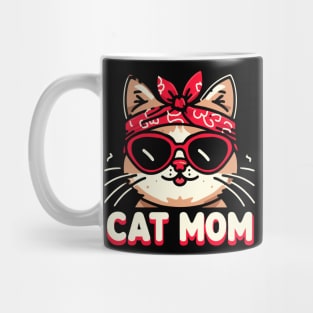 Cat Mom Funny Cat Mom Cat Lover Gift Mug